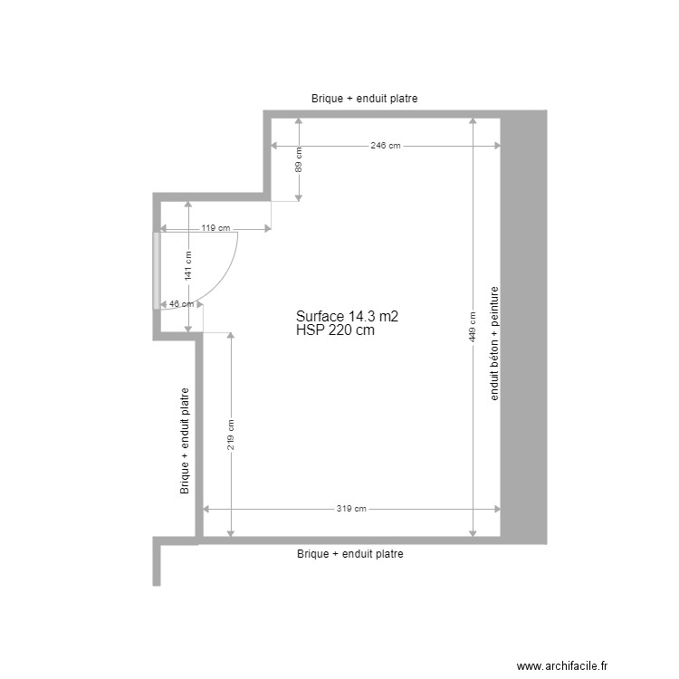 détail BUREAU CENTRAL. Plan de 0 pièce et 0 m2