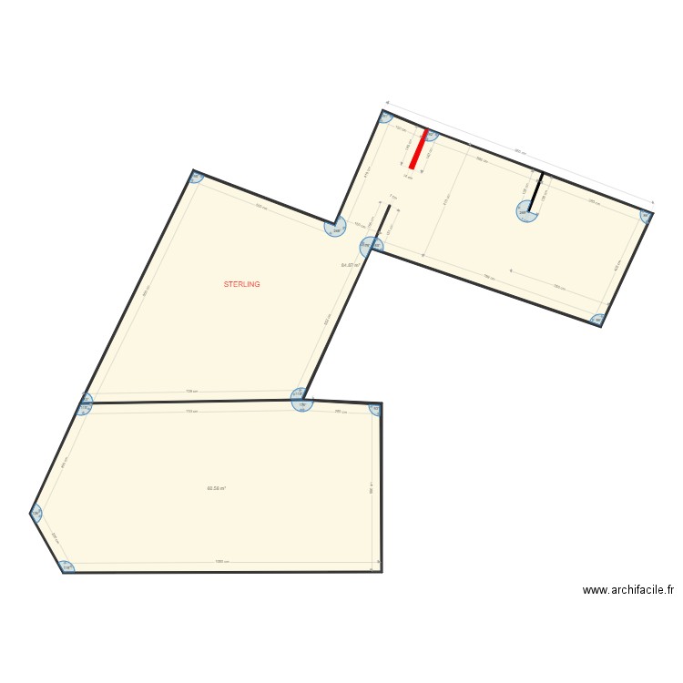 LAYOUT vf. Plan de 0 pièce et 0 m2