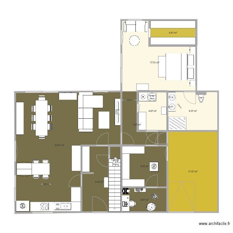 maison marcinelle après 4. Plan de 0 pièce et 0 m2