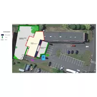 Plan espace exterieurs + superficie  A pas d'ourson