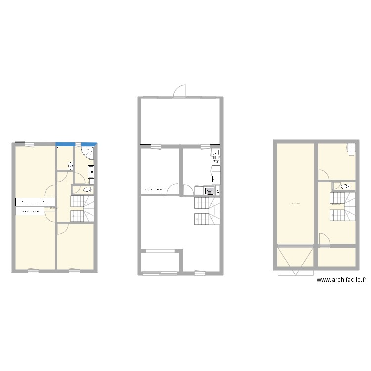 Future maison plans pour cotation. Plan de 0 pièce et 0 m2