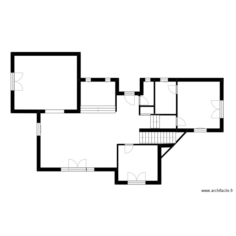 strobacki 1. Plan de 6 pièces et 119 m2