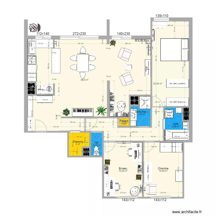 Appartement 12 &egrave;me. Plan de 0 pièce et 0 m2