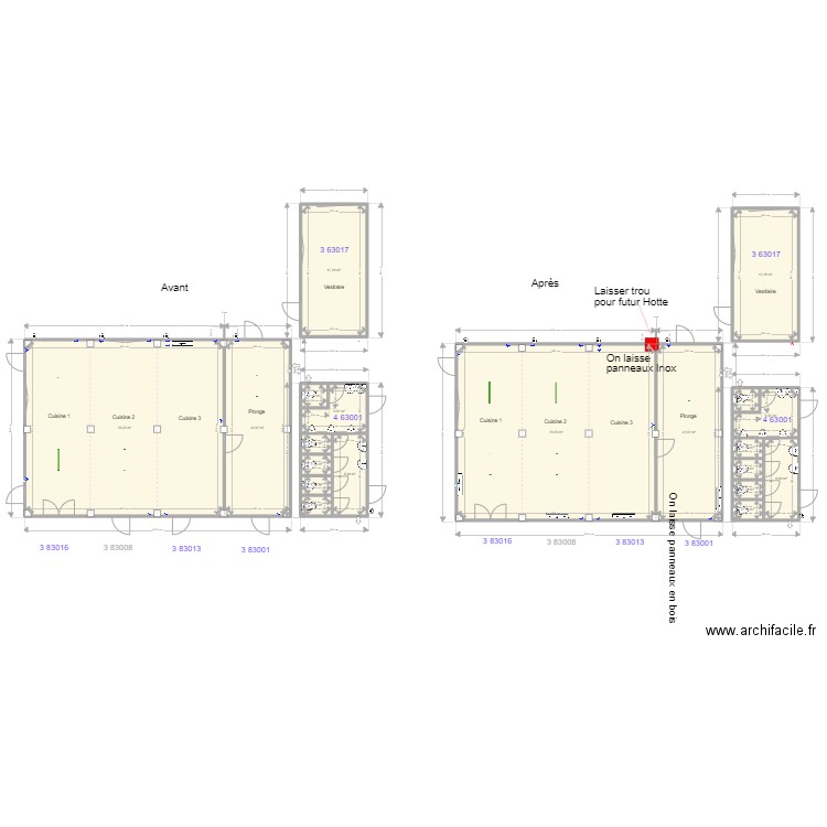 Chant Eole 20220316. Plan de 20 pièces et 254 m2