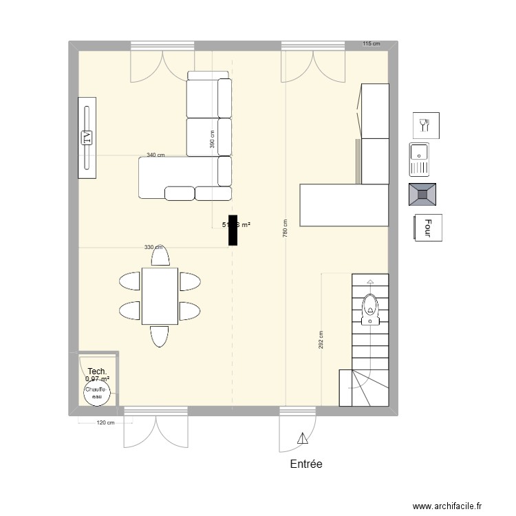 236 BIS. Plan de 0 pièce et 0 m2