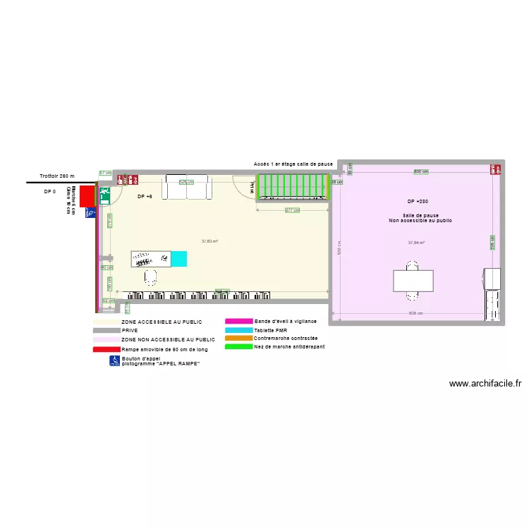 NATUR HOUSE 1 er étage. Plan de NATUR HOUSE 1 er étage. Plan de