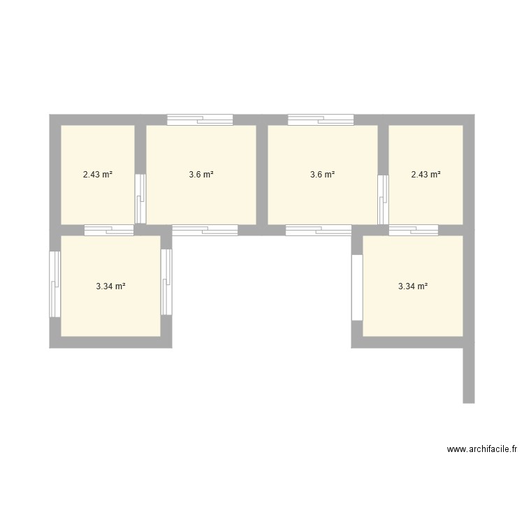 hacienda 01. Plan de 0 pièce et 0 m2