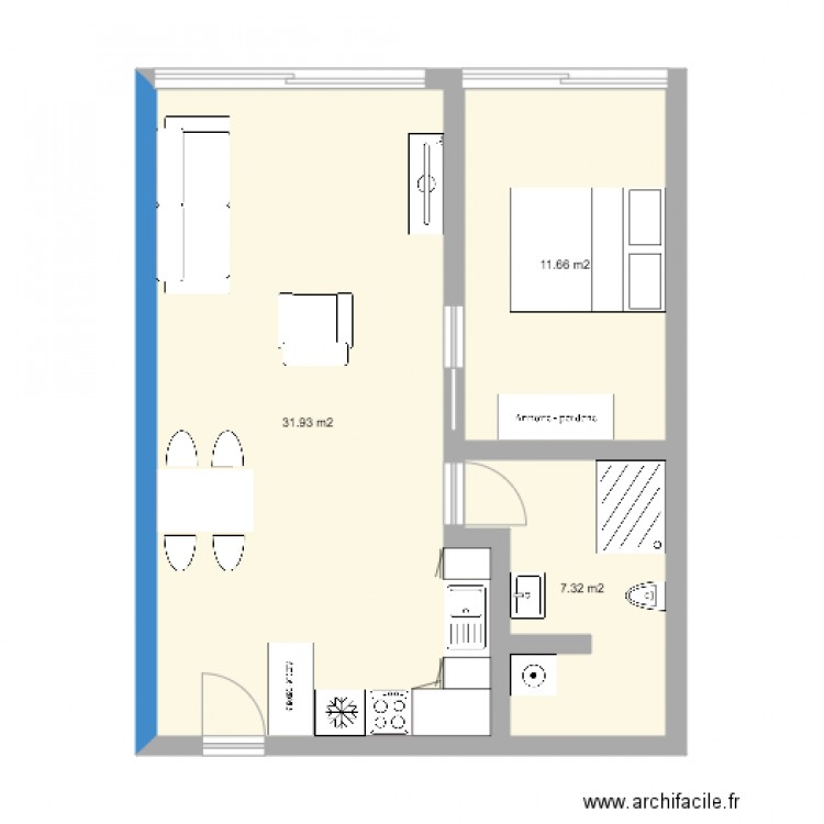 préfab01. Plan de 0 pièce et 0 m2