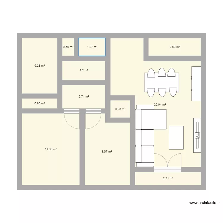 Maisons alfort. Plan de 