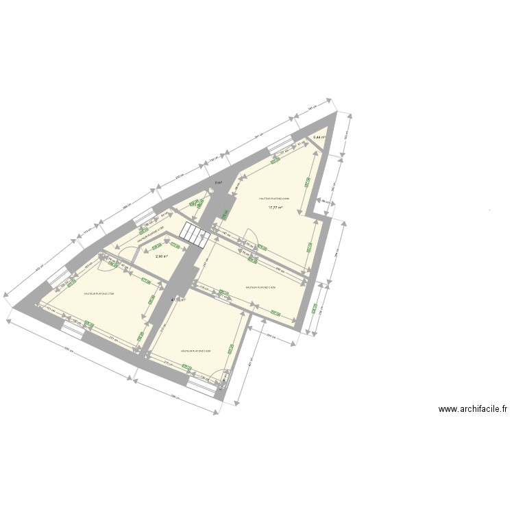 APPART 2EME ETAGE. Plan de 0 pièce et 0 m2