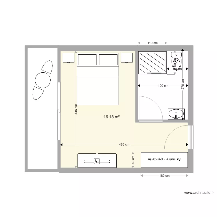 Bungalow pension 1. Plan de Bungalow pension 1. Plan de