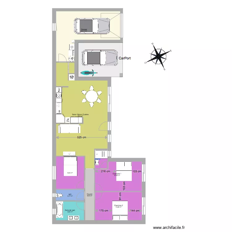 Plan construction Vidal St Pons. Plan de Plan construction Vidal St Pons. Plan de