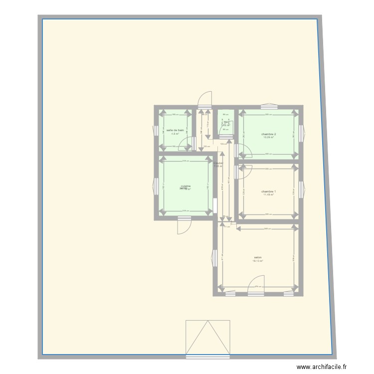 le 8 modif 2. Plan de 0 pièce et 0 m2