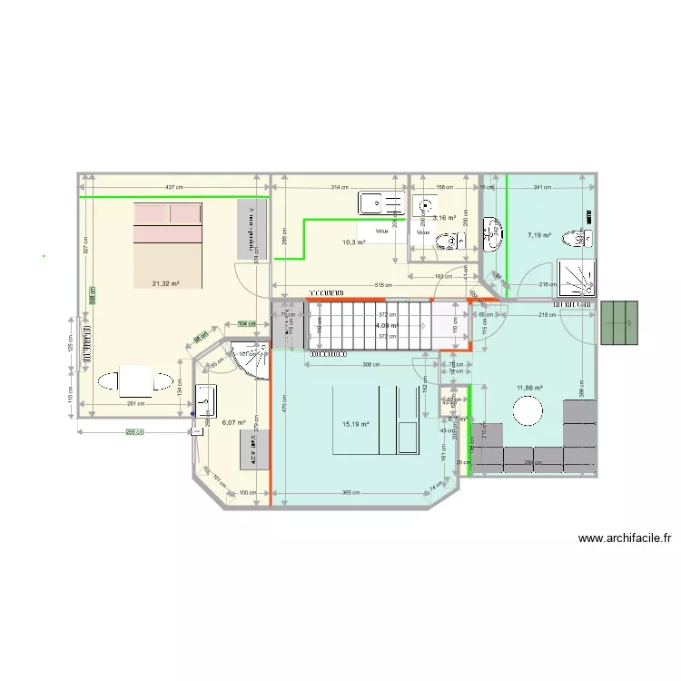 Theys 1er 2 hotes mars. Plan de 