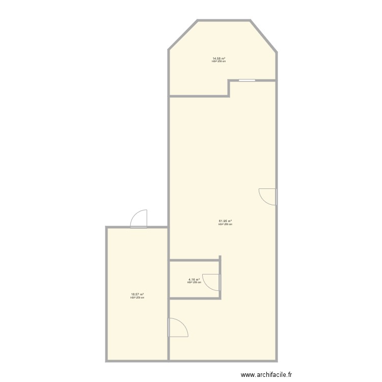 Polmonari. Plan de 0 pièce et 0 m2