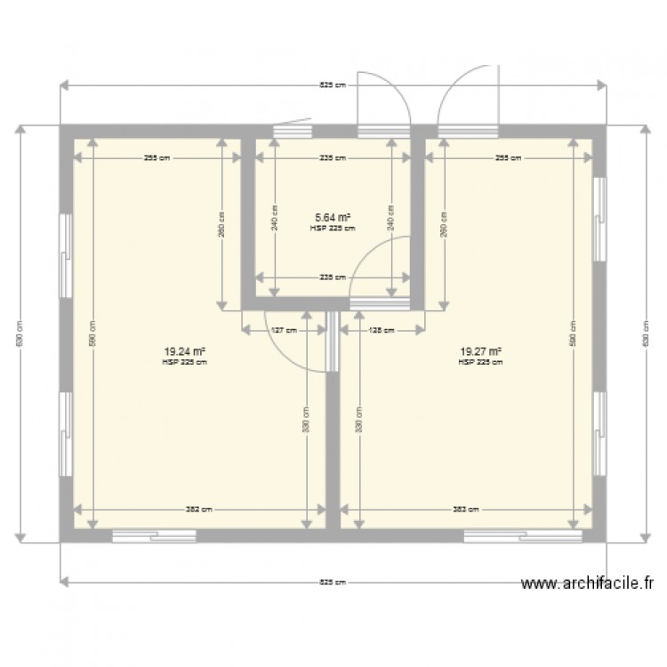 PLAN MAISON CONTAINER PAEA 2018. Plan de 0 pièce et 0 m2