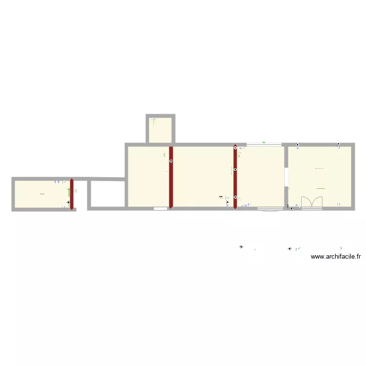 &eacute;lectricit&eacute; granges electicite. Plan de 