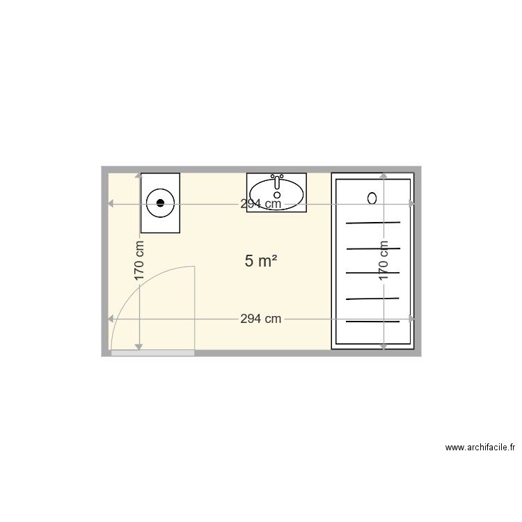 BACQUET MARTINE . Plan de 0 pièce et 0 m2