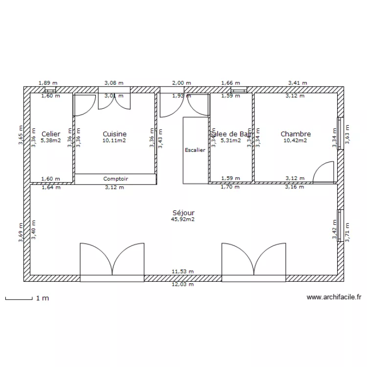 maison 34. Plan de maison 34. Plan de