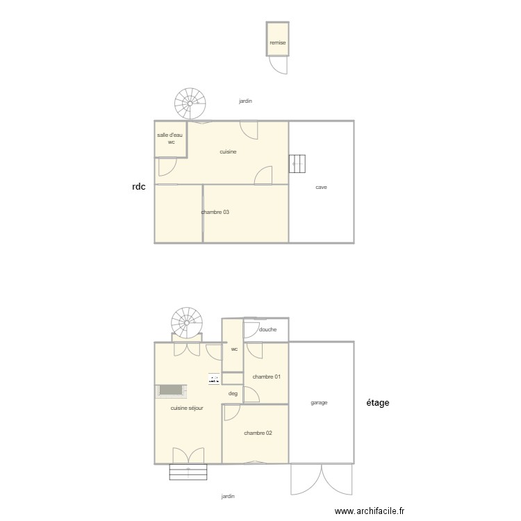 mauroy 1071 am. Plan de 13 pièces et 102 m2