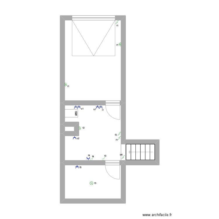 bonne fortune 7 cave. Plan de 0 pièce et 0 m2