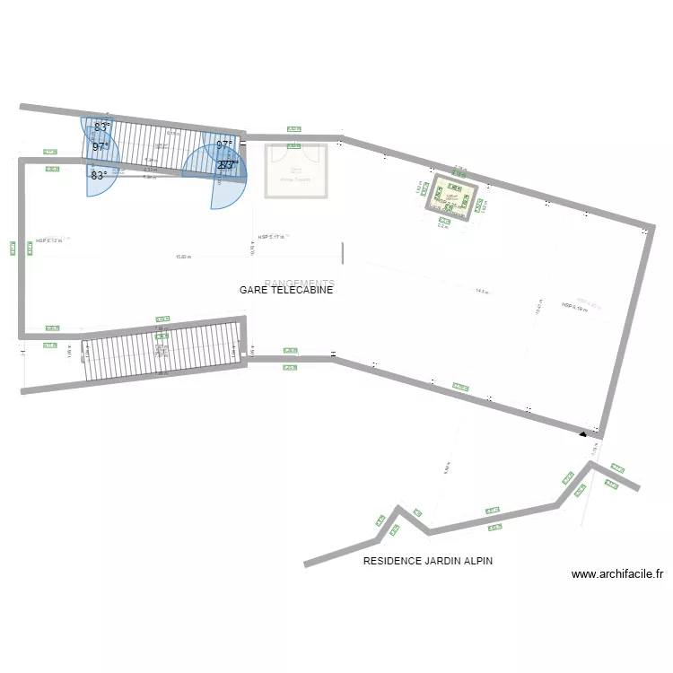 JARDIN ALPIN G2. Plan de 