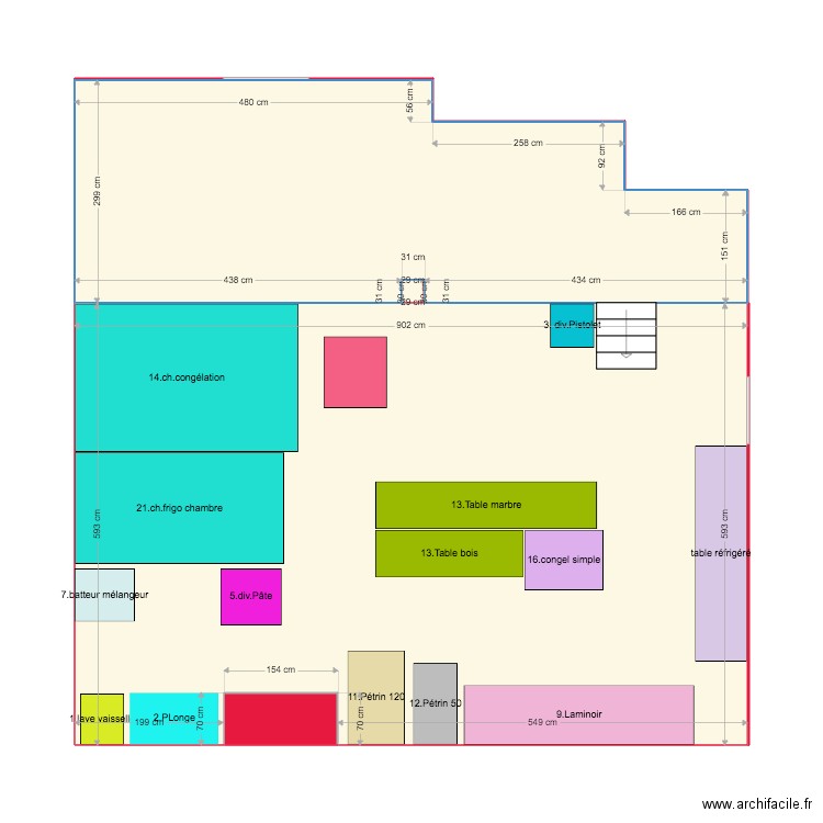 boulangerie Ohain ss 1. Plan de 0 pièce et 0 m2