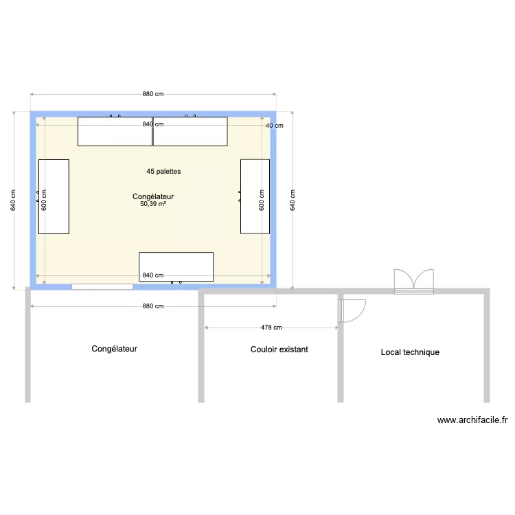 BAL Ext Cong&eacute;l Arr . Plan de 