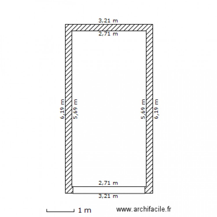 Plan M. BECTARTE 1. Plan de 0 pièce et 0 m2