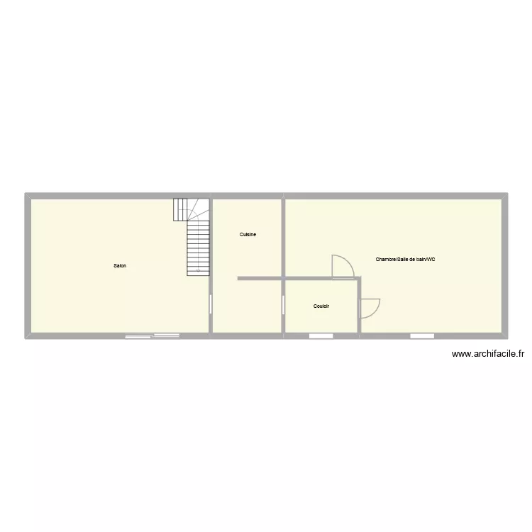 m cal. Plan de 4  et 82 m²