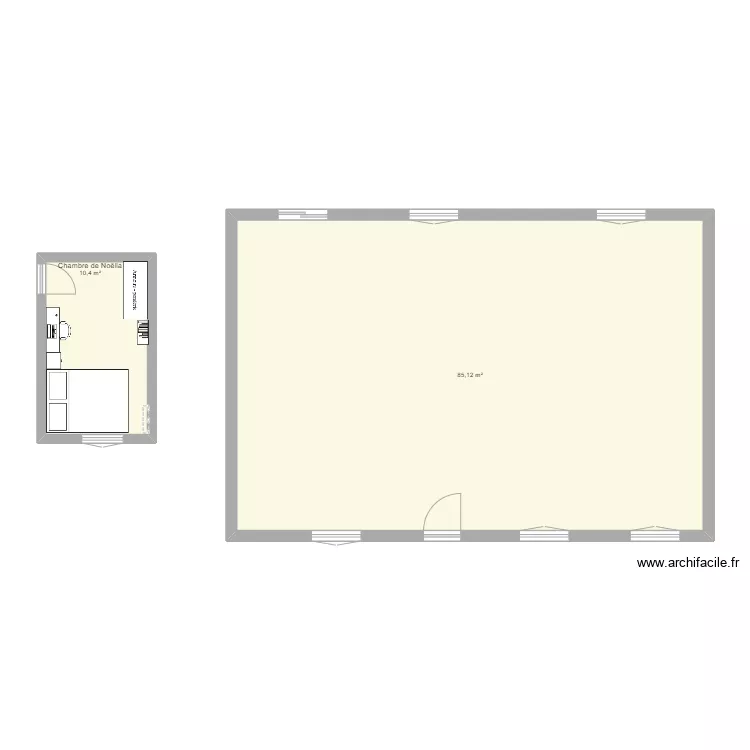 Maison. Plan de Maison. Plan de