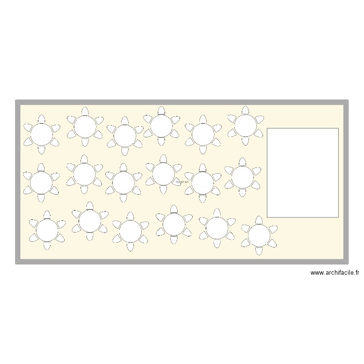 salle réception. Plan de 0 pièce et 0 m2