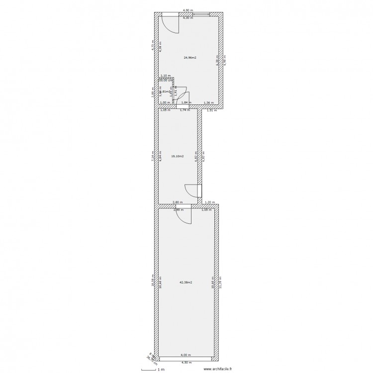 MIRAILLE RDC. Plan de 0 pièce et 0 m2