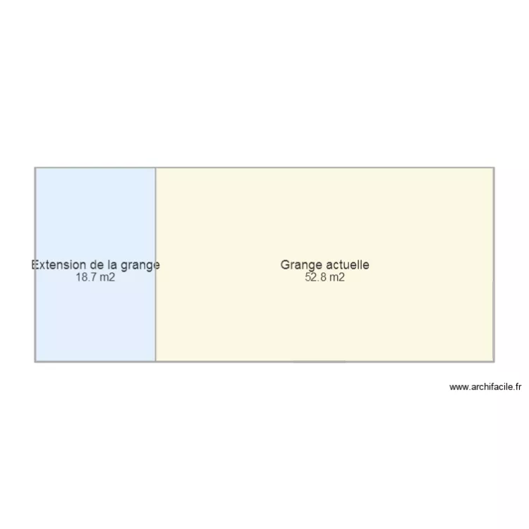 vue en plan. Plan de 