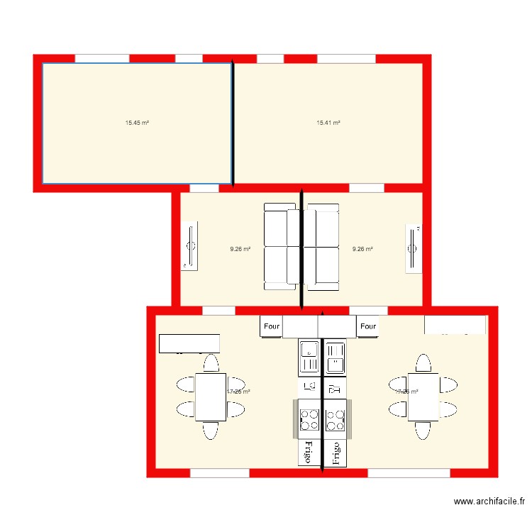 anto rdc test. Plan de 0 pièce et 0 m2