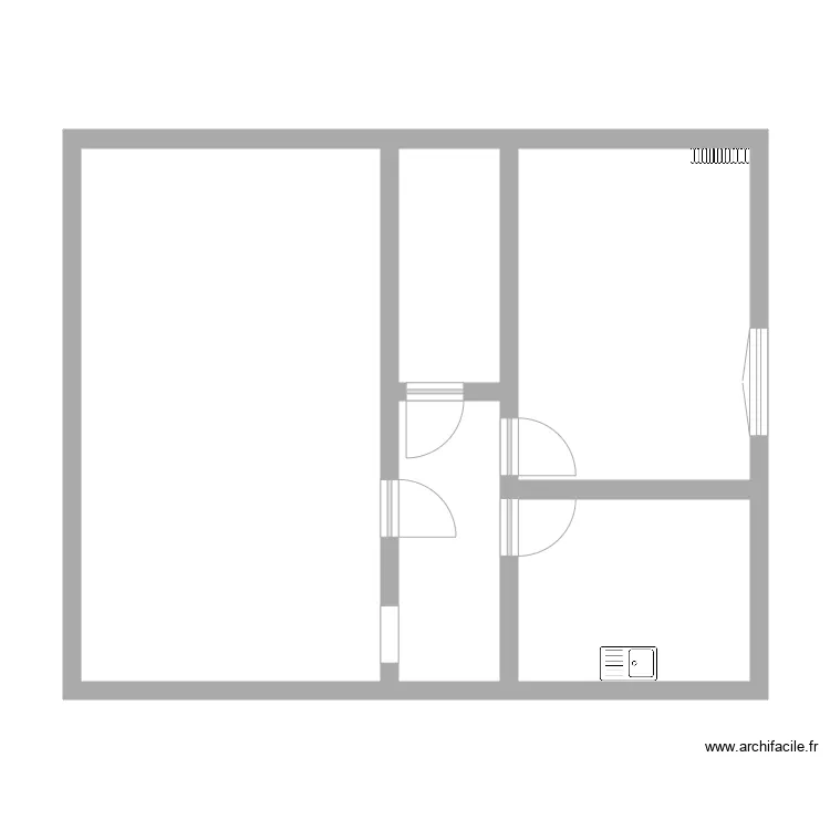 Sous sol villa. Plan de Sous sol villa. Plan de