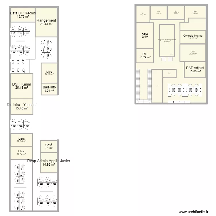2EME ETAGE. Plan de 2EME ETAGE. Plan de