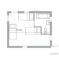 Montoison Plan Extension 1er étage Hyp 3