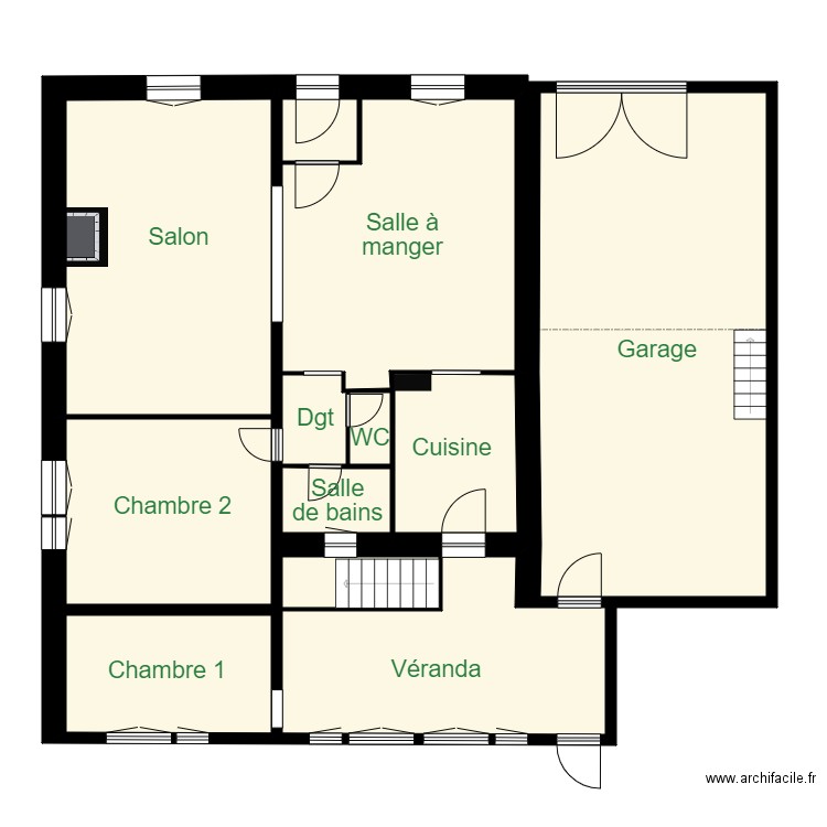 BISONETTI. Plan de 0 pièce et 0 m2