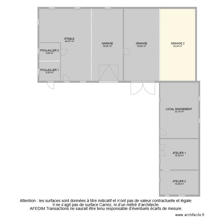 BI 6824 ANNEXE 1. Plan de 0 pièce et 0 m2