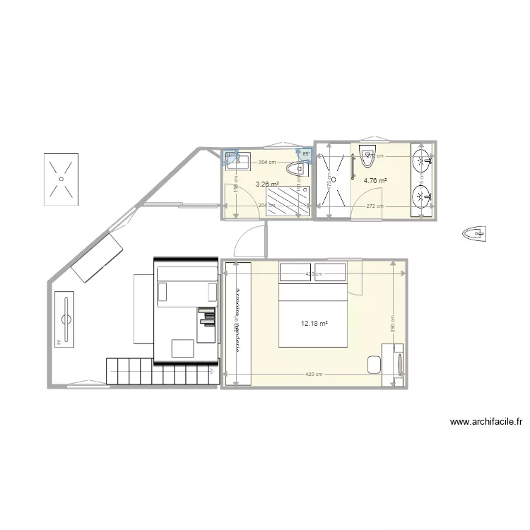 CHBRE ANGLE VERSION 2. Plan de 