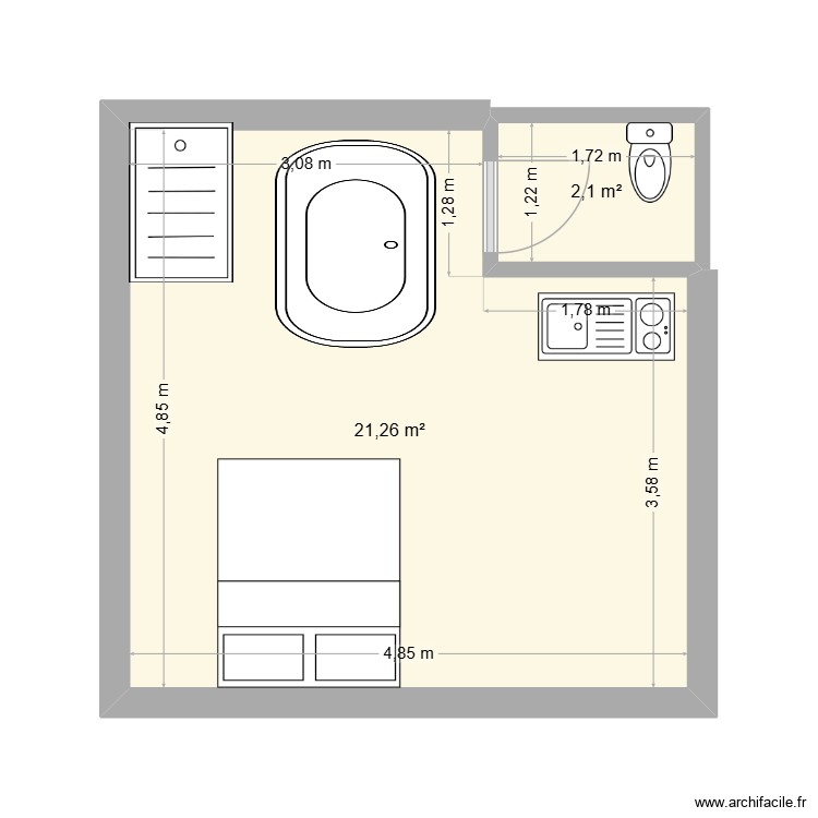 plan aloes 2. Plan de 0 pièce et 0 m2