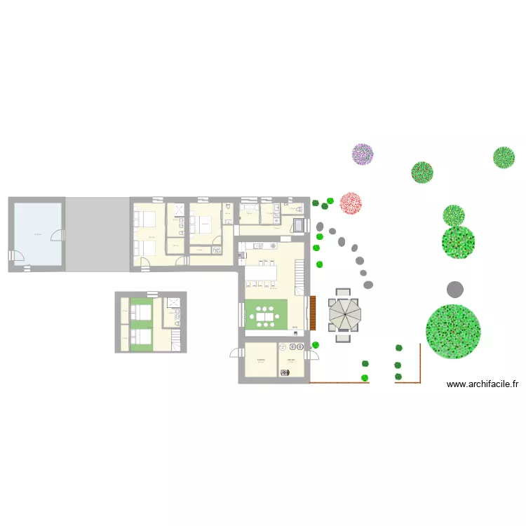 gite japonais 13052019. Plan de 