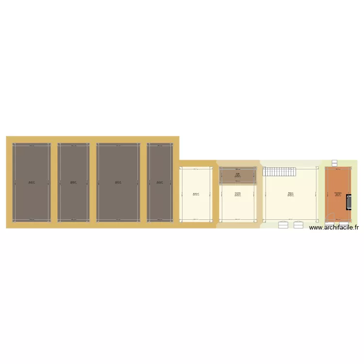 Empoussou&eacute;. Plan de 