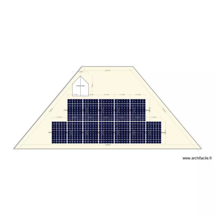 St&eacute;phanie Choteau  59146. Plan de 