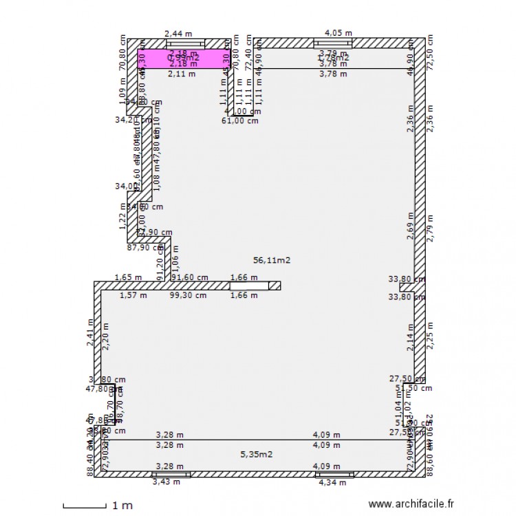 TEST. Plan de 0 pièce et 0 m2