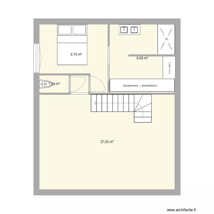 De malliard. Plan de 