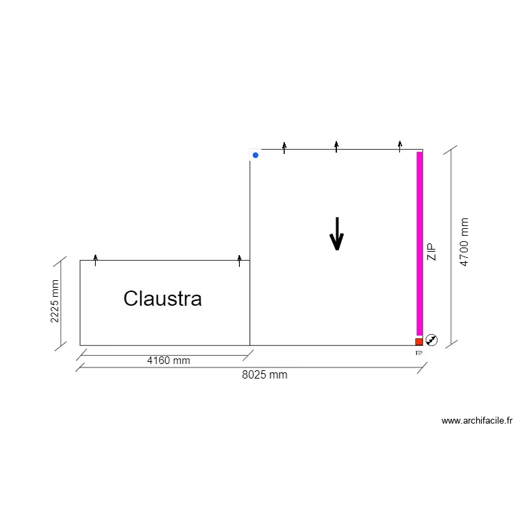 Prospect Fran&ccedil;ais. Plan de 