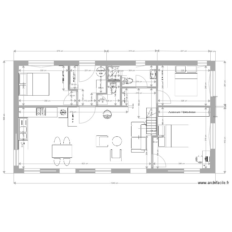 PLAN 30. Plan de 0 pièce et 0 m2