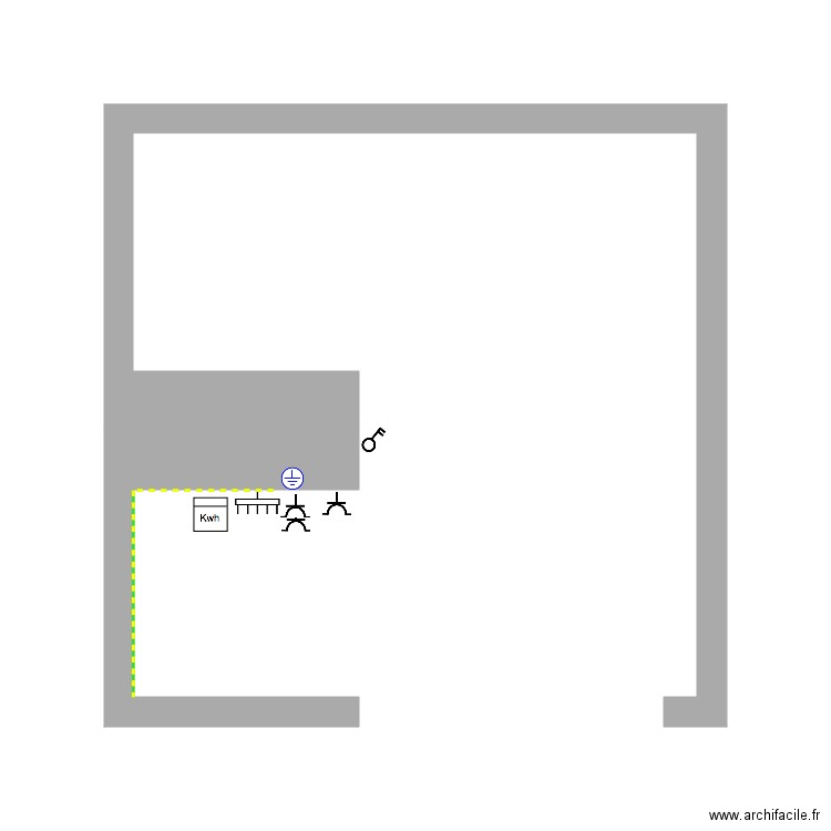 schema Ressaix. Plan de 0 pièce et 0 m2